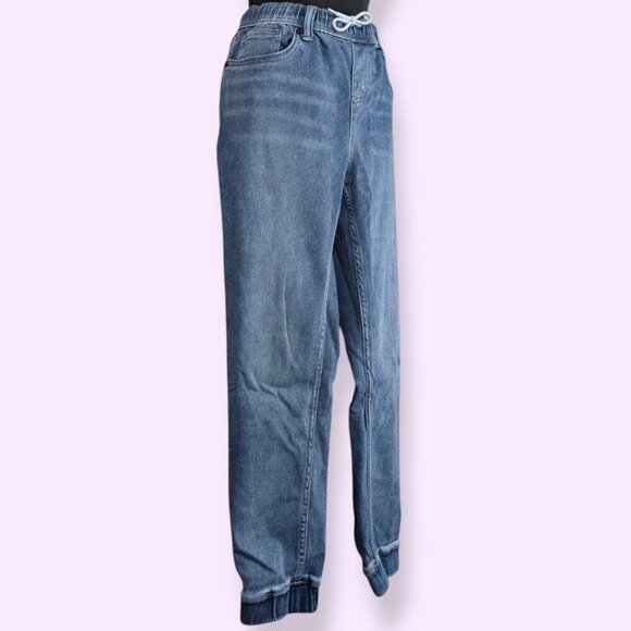 Levi's Blue Stretch Joggers - Picture 2 of 7